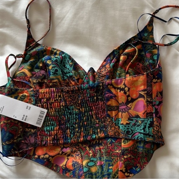 COPY - (NWT) UO Abstract Corset Top - Picture 4 of 6